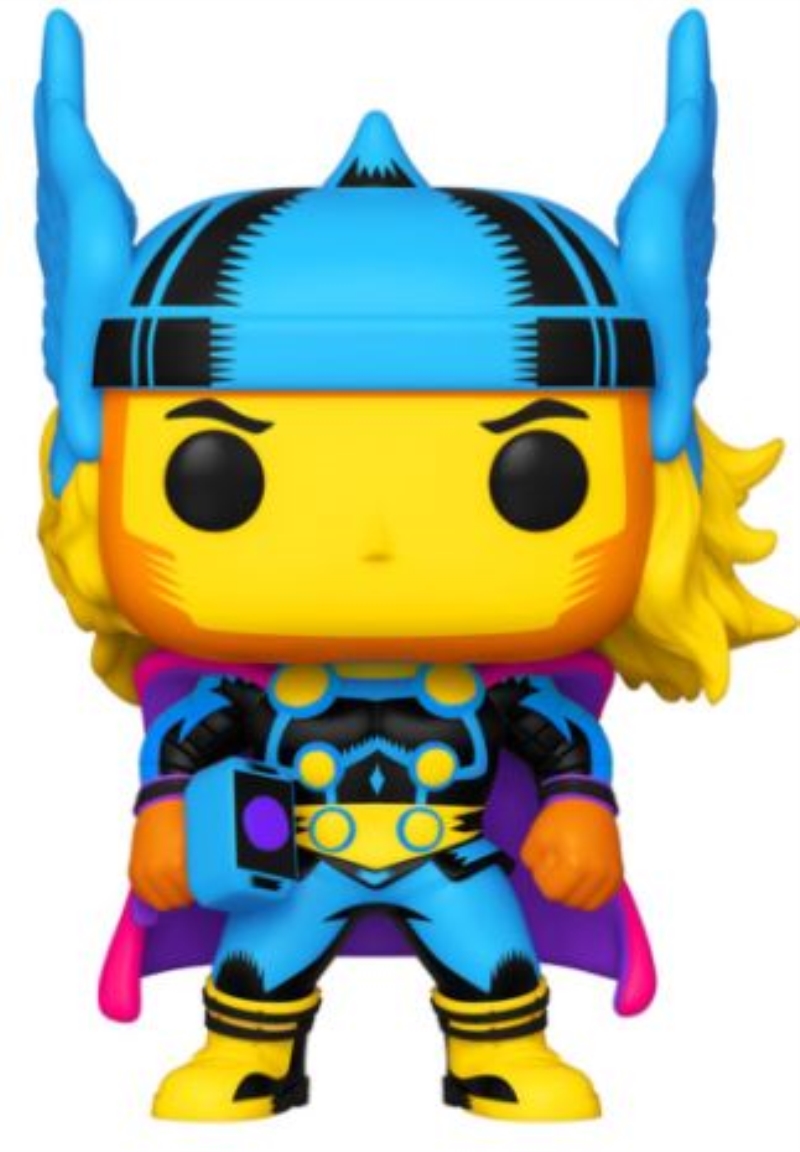 FUNKO ACTION FIGURES FUNKO POP MARVEL BLACK LIGHT: THOR FUNKO ACTION FIGURES FUNKO POP MARVEL BLACK LIGHT: THOR